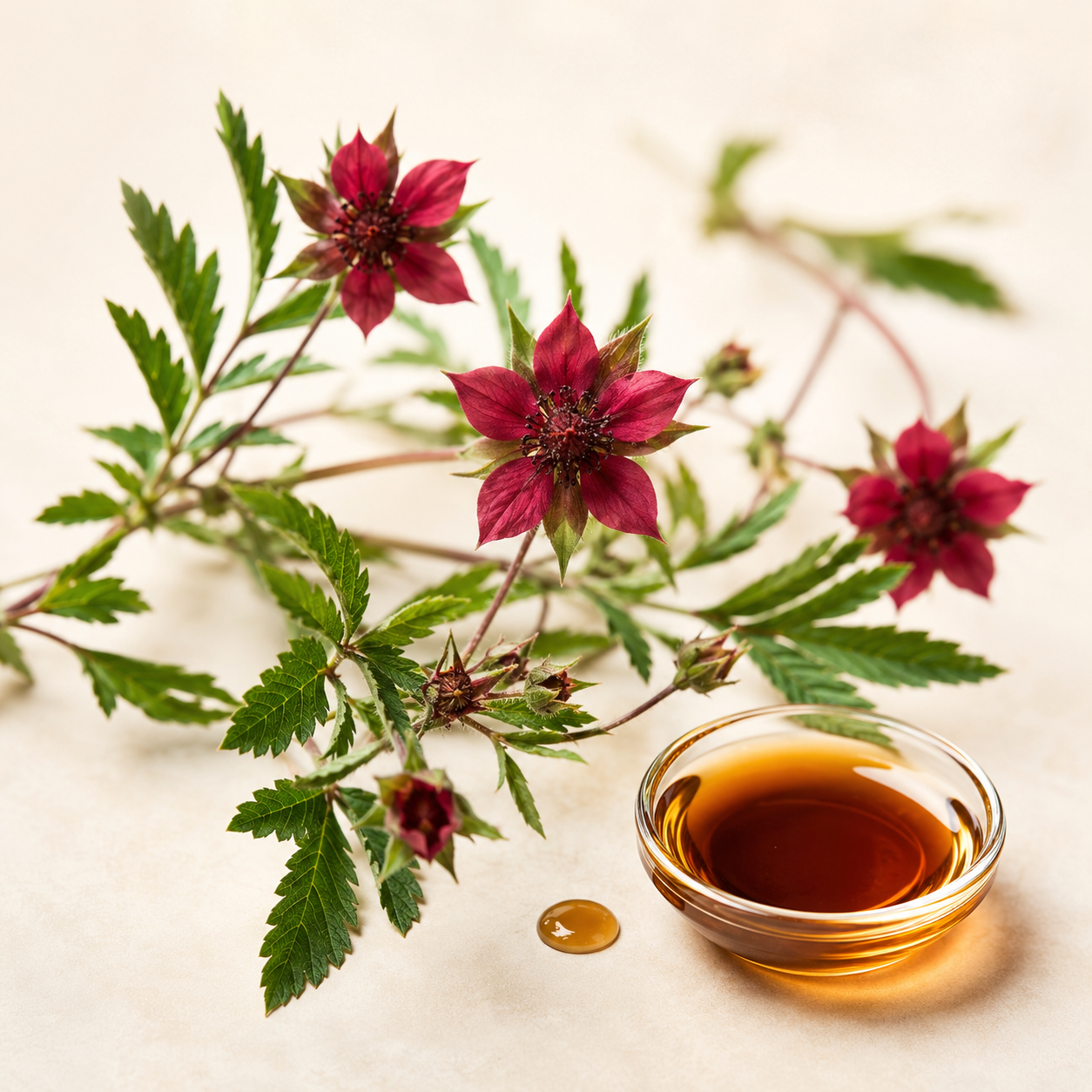 Extracto de potentilla de pantano
